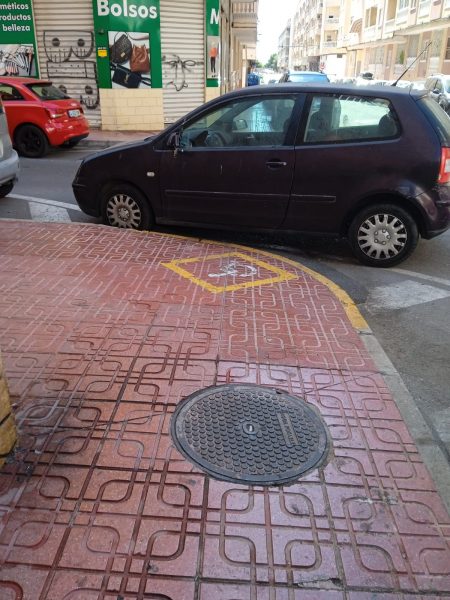 Problemas aparcar en Torrevieja