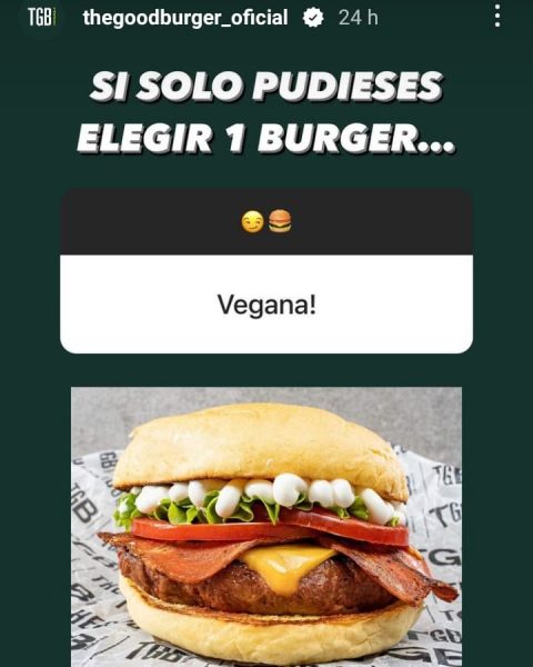 Probamos una de las nuevas hamburguesas veganas de THE GOOD BURGER
