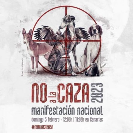 Los cazadores enseñando a niños a asesinar