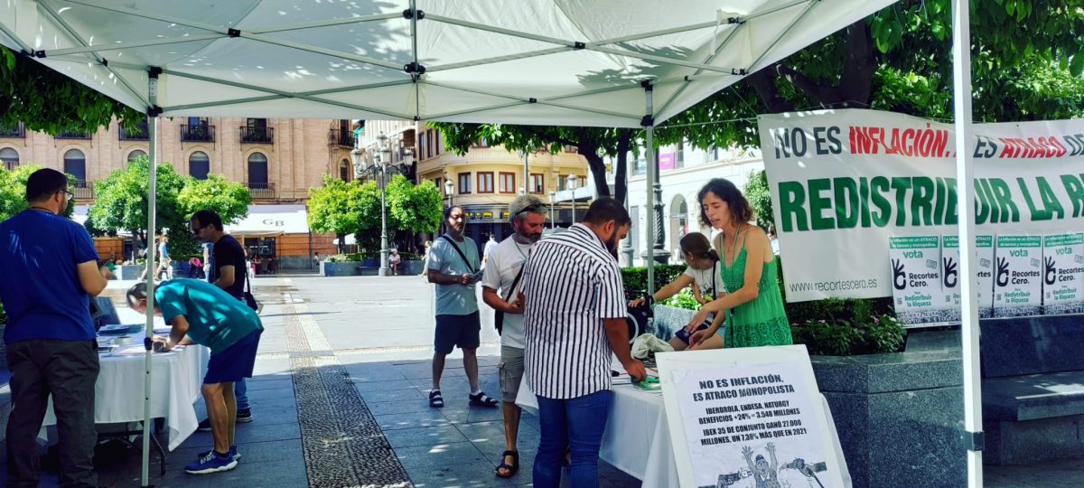 Recortes Cero denuncia que se oculten en campaña los recortes firmados