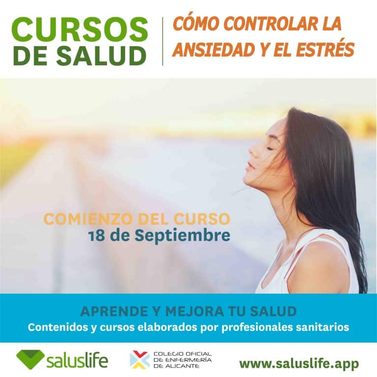 El Colegio de Enfermería de Alicante ofrece un curso online gratuito a la población de la provincia sobre “Cómo controlar la ansiedad y el estrés”