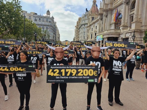 La tauromaquia existe por los millones de dinero público destinados