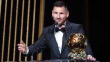 Messi, ganador del Balón de Oro a mejor jugador del año 2023