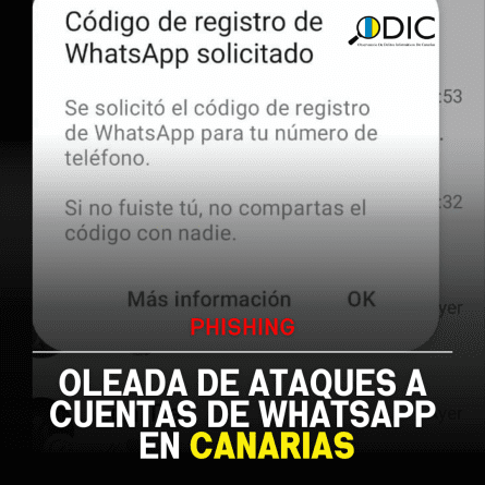 Ataque Whatsapp Canarias