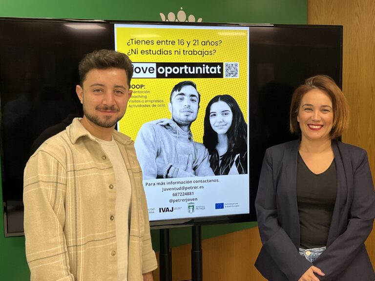Petrer arranca inscripciones para poner en marcha la cuarta edición del programa “Jove Oportunitat