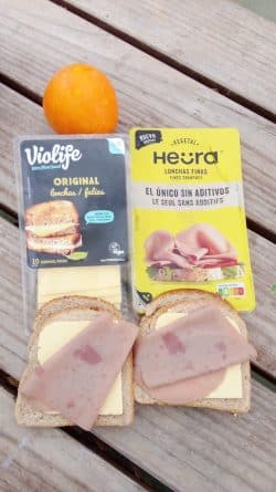 Delicioso el sándwich mixto completamente vegetal