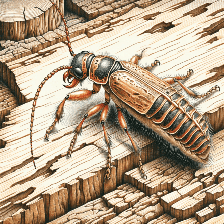 Descubierto en Europa: el insecto devorador de madera de Asia