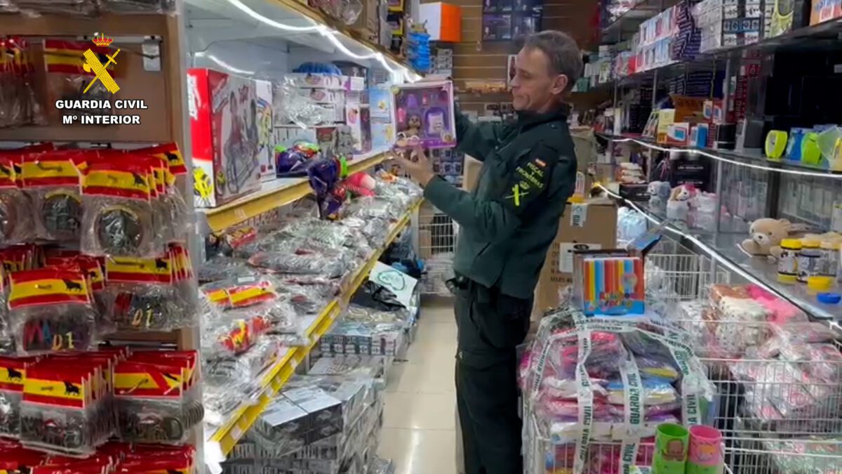 Intervenidos más de medio millón de juguetes durante la campaña navideña en establecimientos de la Comunidad de Madrid