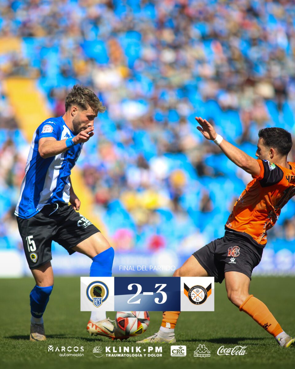 Emocionante desenlace en el partido entre Hércules CF y Penya Independent: Final del encuentro 2-3