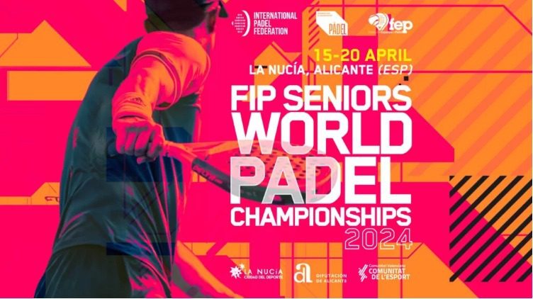 Sede oficial del FIP Seniors World Pádel Championship 2024 Cita en La Nucía, Alicante, del 15 al 20 de abril