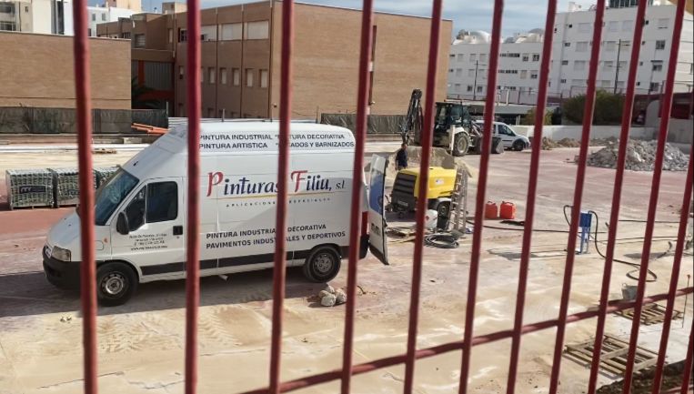 Necesidad urgente de las pistas deportivas