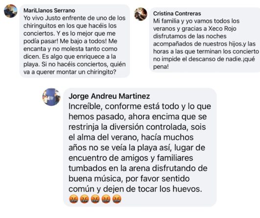 Cerca de 2.000 personas piden la vuelta de los conciertos en Chiringuitos de El Campello