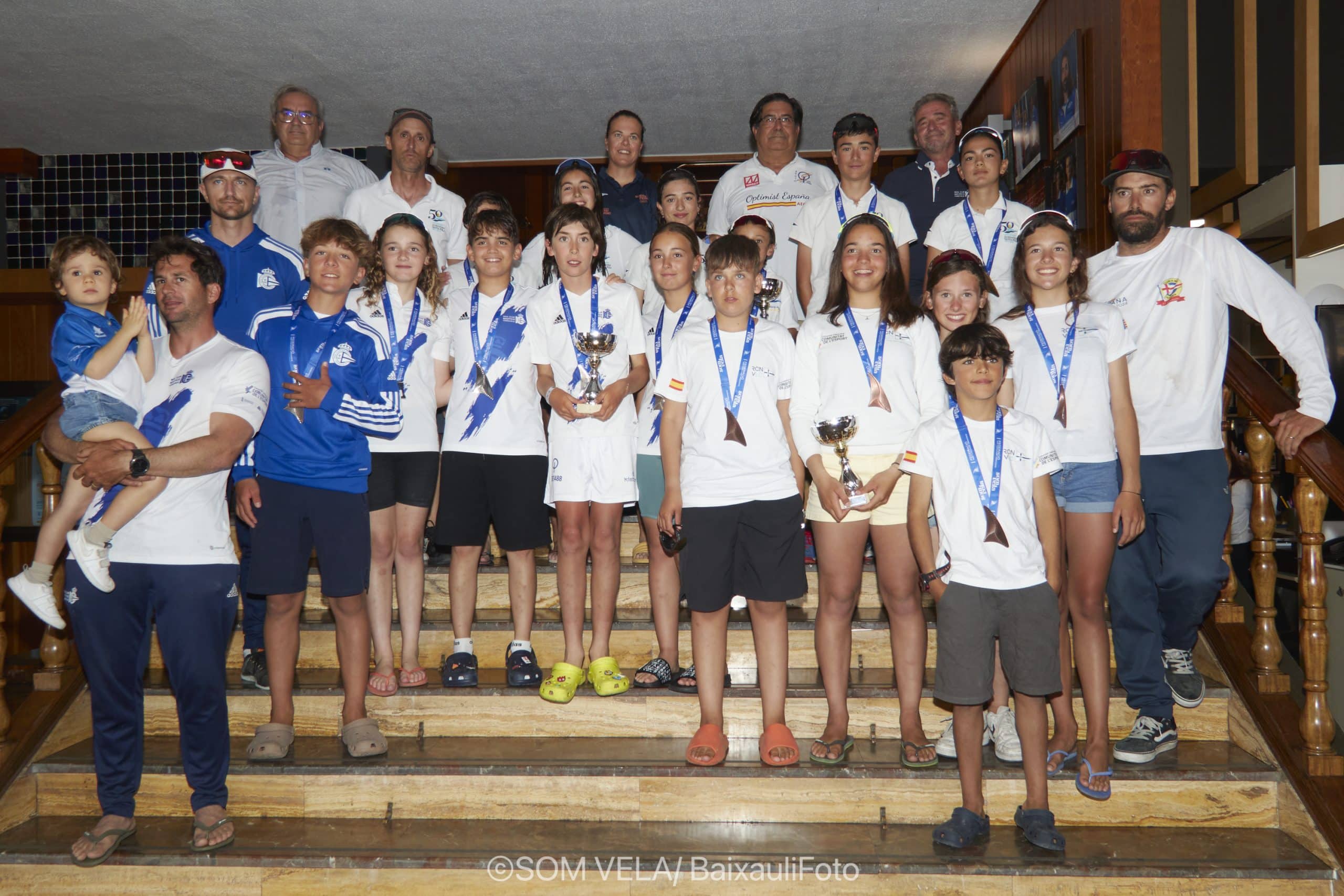El Club Náutico Santa Pola campeón del Autonómico de Optimist por Equipos
