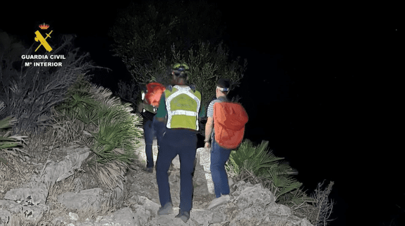 Senderista hallado sin vida tras caer por un barranco en Alicante la lluvia, posible causa del fatal accidente