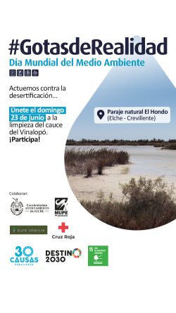 El L’ALJUB presenta junto a Cruz Roja y el MUPE la campaña de concienciación ‘Gotas de realidad’