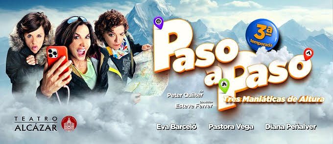 Paso a Paso, la divertida comedia de Peter Quilter, vuelve a la cima del Teatro Alcázar