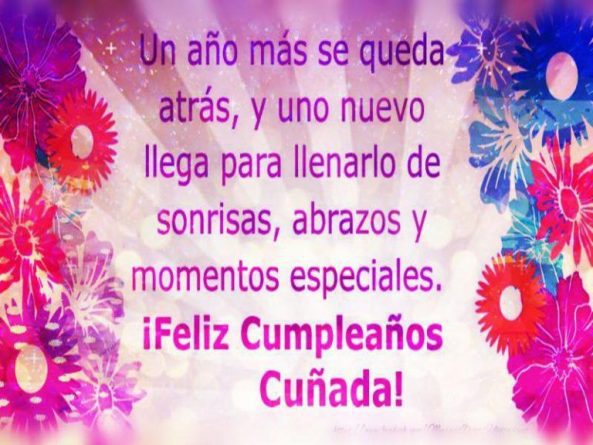 Frases y Mensajes de Cumpleaños para una Cuñada