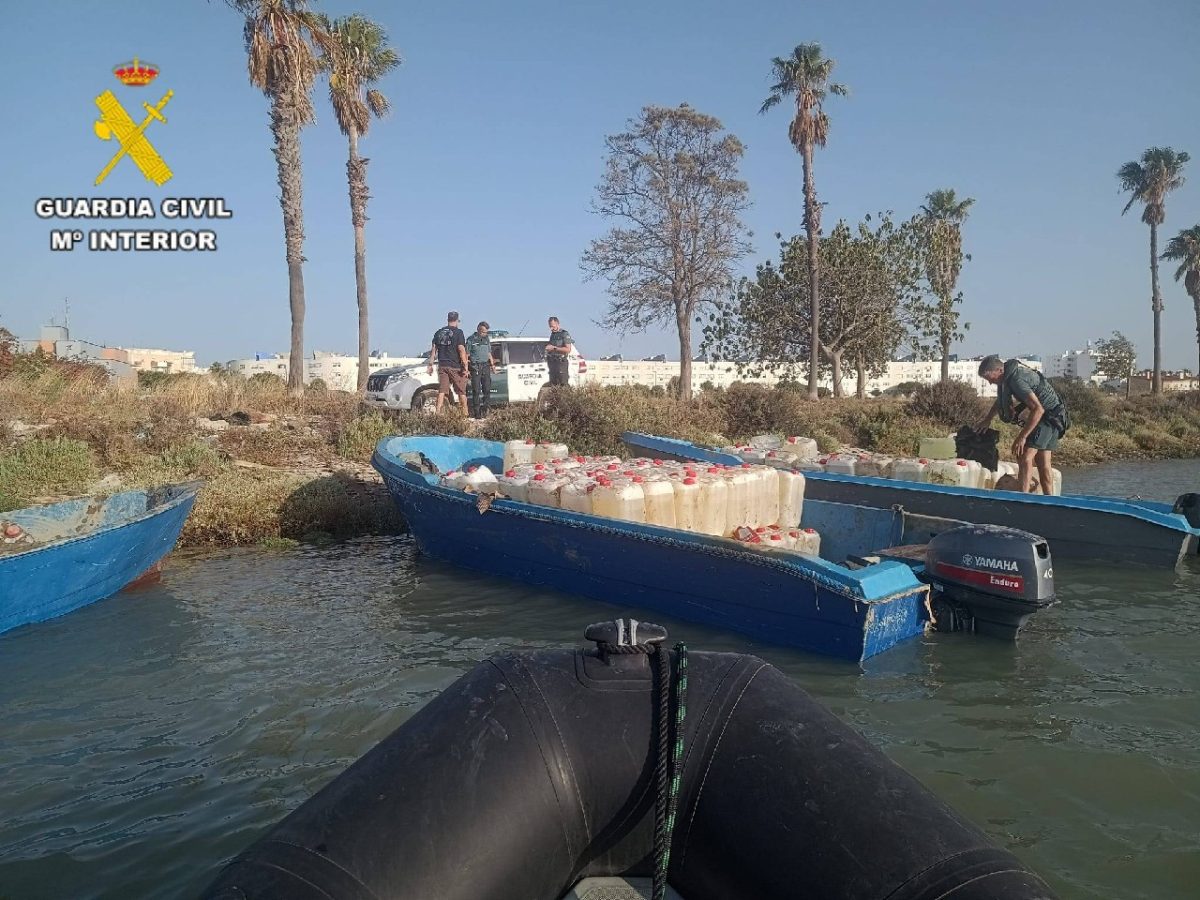 Intervenidas 35 narcolanchas durante el mes de agosto en la zona del Golfo de Cádiz y el río Guadalquivir