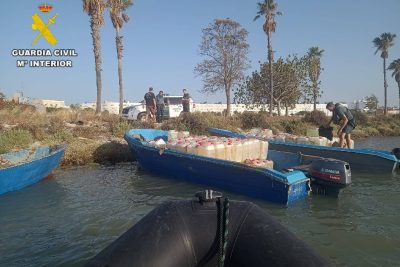 Intervenidas 35 narcolanchas durante el mes de agosto en la zona del Golfo de Cádiz y el río Guadalquivir