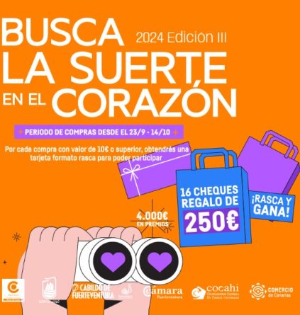 CONTIGO Fuerteventura pide la suspensión de la campaña BUSCA LA SUERTE