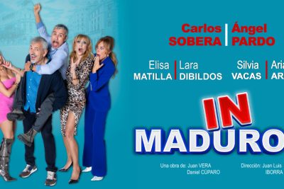 Carlos Sobera vuelve al Teatro Reina Victoria con Inmaduros, una comedia dirigida por Juan Luis Iborra