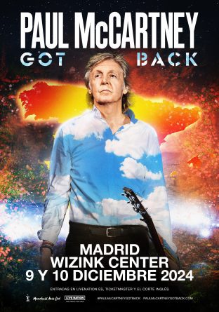 Concierto Paul McCartney WiZink Center Madrid 09 y 10 diciembre 2024