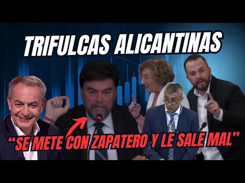 El Alcalde de Alicante Carga Contra Zapatero y Organiza una Mascletà al Ser Llamado