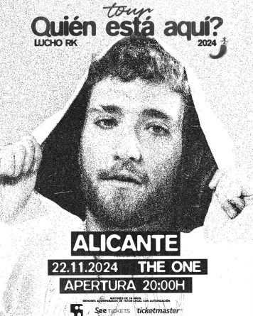 Lucho RK y Conociendo Rusia llegan a la sala The One Alicante para un fin de semana de música y emociones