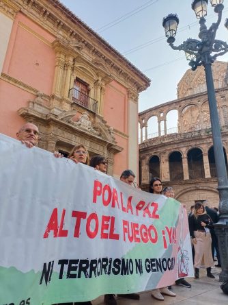 Concentraciones en mas de 50 ciudades y capitales de provincia convocadas bajo el lema: Por la Paz. Alto el Fuego ¡Ya! Ni Terrorismo, Ni Genocidio.