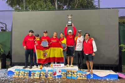 Mateo Carbonell, regatista del CN Jávea, se convierte en el deportista de Optimist más laureado de España en la historia de un mundial de la clase