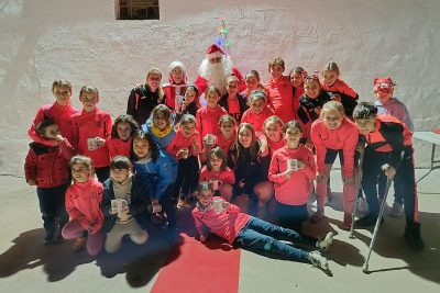 Visita de Papá y Mamá Noel al Club Deportivo Atlético de Aspe