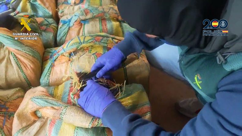 Desarticulada en Huelva una organización criminal de las más activas en el tráfico de drogas y blanqueo de capitales