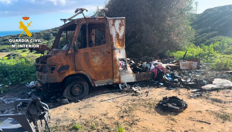 Detenido el presunto autor del homicidio de la mujer hallada en una autocaravana incendiada en Cádiz