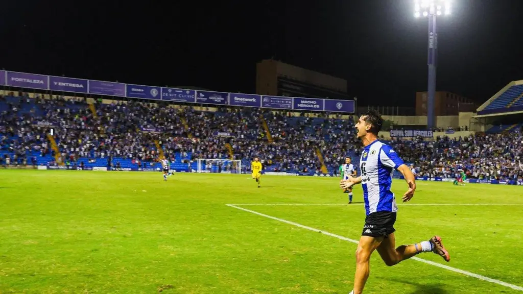 El Hércules C.F. vuelve a vencer fuera de casa con un 1-2 decisivo