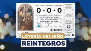 Aproximaciones premiadas Lotería del Niño 2025 🎁
