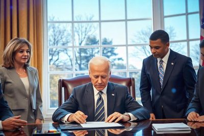 Presidente Biden amplía prórroga de 18 meses para inmigrantes