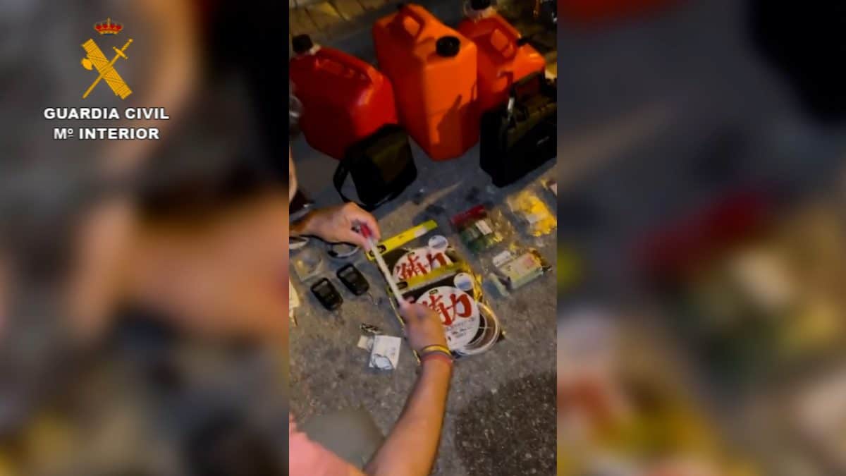La Guardia Civil desarticula un grupo delictivo dedicado a la pesca furtiva del atún rojo en Málaga