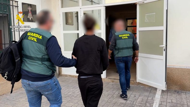 La Guardia Civil esclarece un asesinato con arma de fuego en Villajoyosa