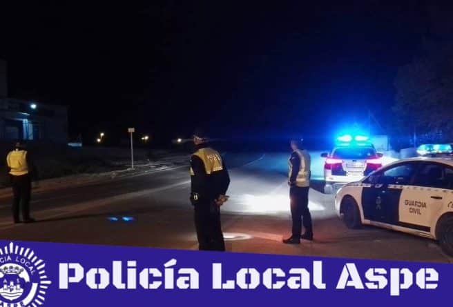 ð Operativo policial de tráfico y seguridad en Aspe: Policía Local y Guardia Civil refuerzan controles