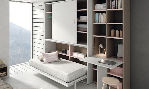 ¿Poco espacio en tu dormitorio? Descubre las camas abatibles