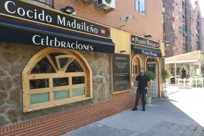 Premio a la esencia del cocido madrileño: Restaurante Puerta Bisagra