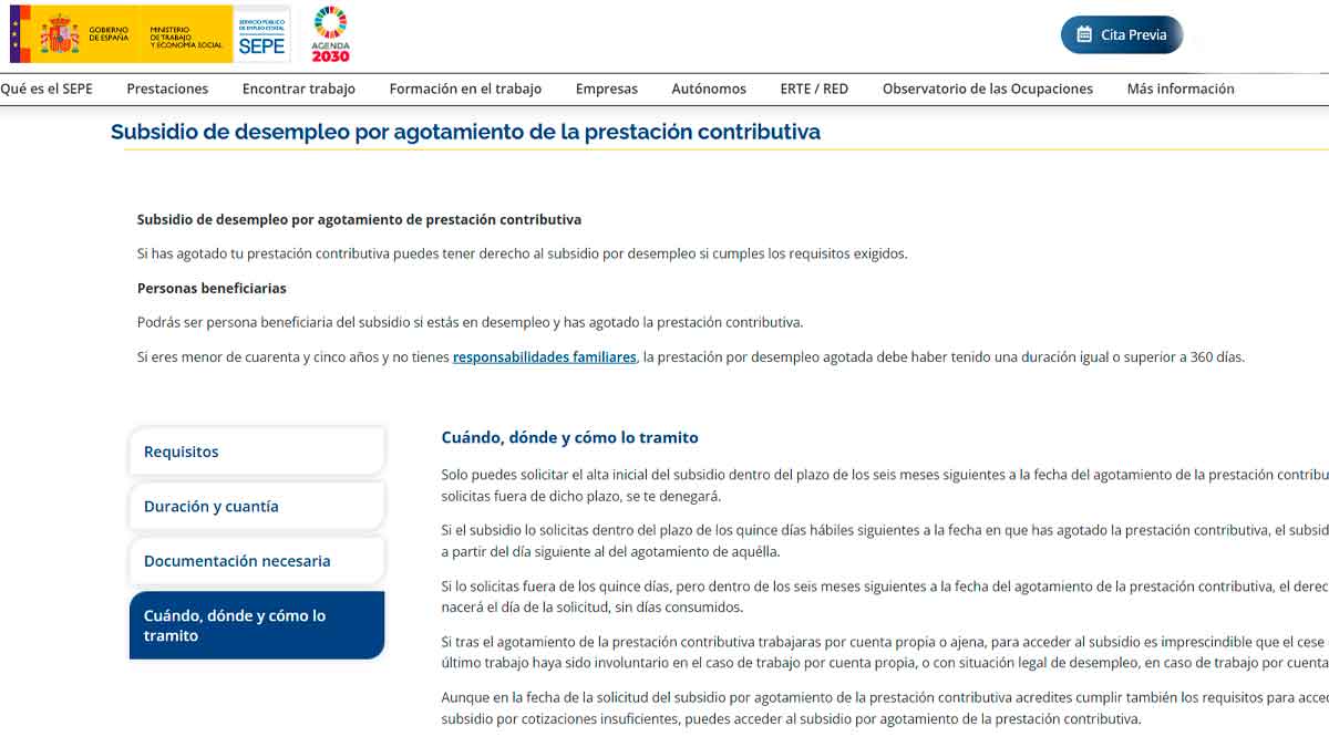 Ayuda de 570 euros del SEPE: Todo lo que necesitas saber para solicitarla si estás en paro