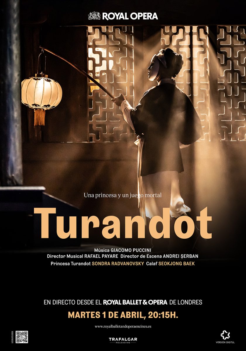 Alicante acoge mañana Turandot de Royal Opera, en directo desde Londres a cisnes