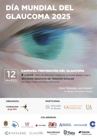 Revisiones gratuitas en Alicante para detectar el glaucoma y evitar la ceguera