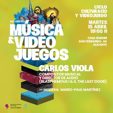 Sesión de Música y Videojuegos con el compositor de bandas sonoras Carlos Viola
