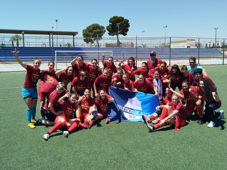 El Atlético de Aspe se proclama campeón de liga y asciende a categoría Autonómica