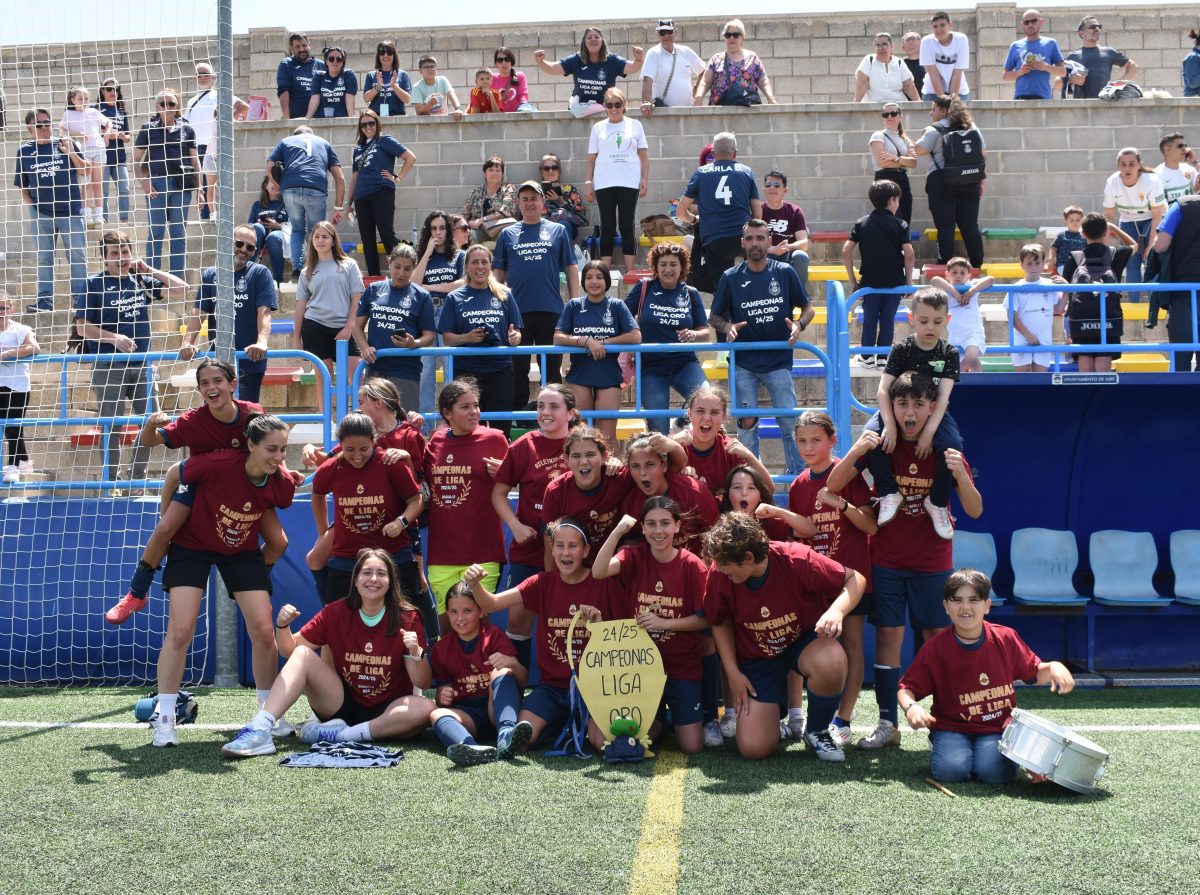 El Atlético de Aspe Sub’12 se proclama campeón de la Liga Oro
