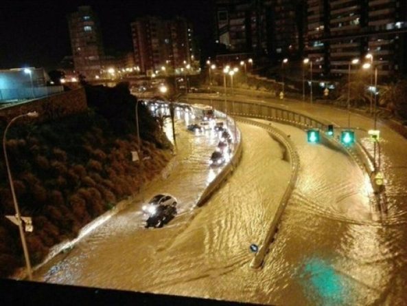 🌧️ Alicante colapsada por las lluvias: fallos en infraestructuras quedan al descubierto