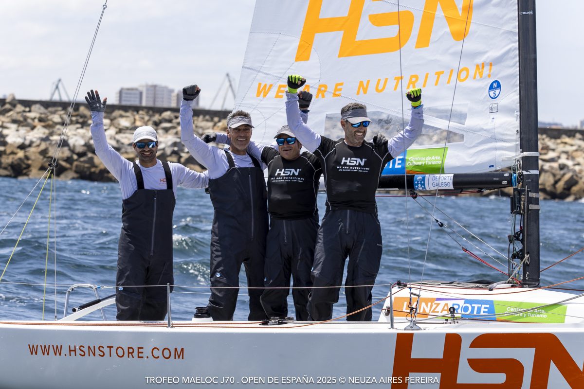 HSN Sailing Team’ nuevos campeones de España de J70.