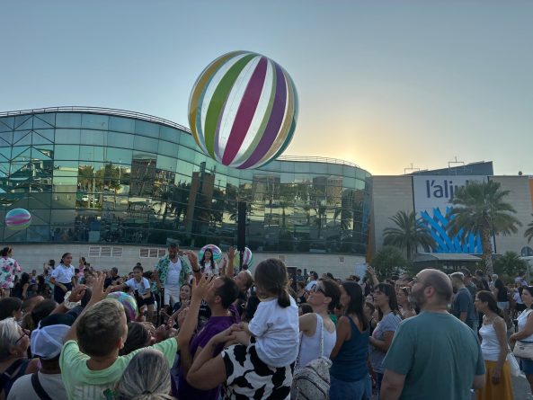 L’Aljub llena de pólvora e ilusión el inicio de las fiestas de Elche con su tercera Mascletá Infantil